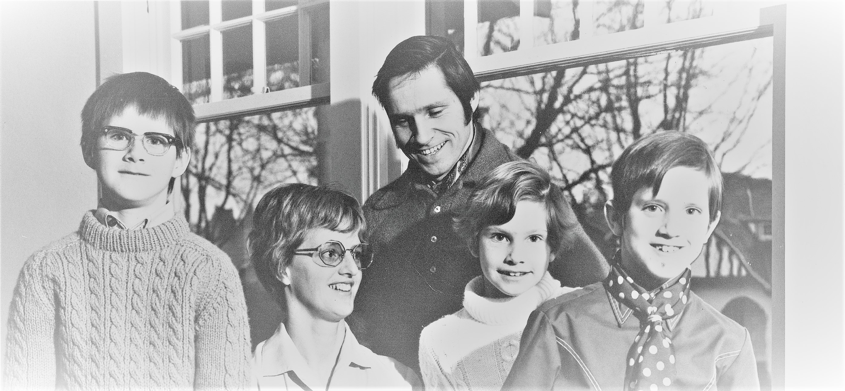 Picture of Gail and Bryan's Nuclear Family
